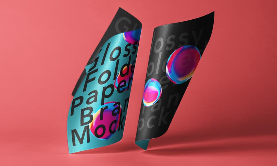 A mock-up of posters.