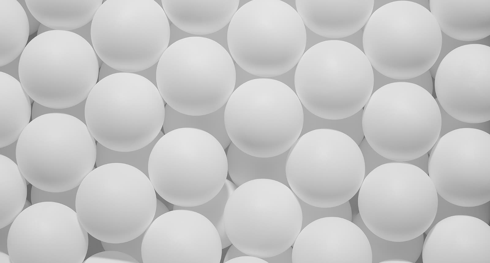 Abstract image of spheres.