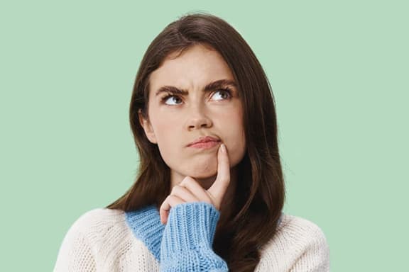 Portrait of a woman.